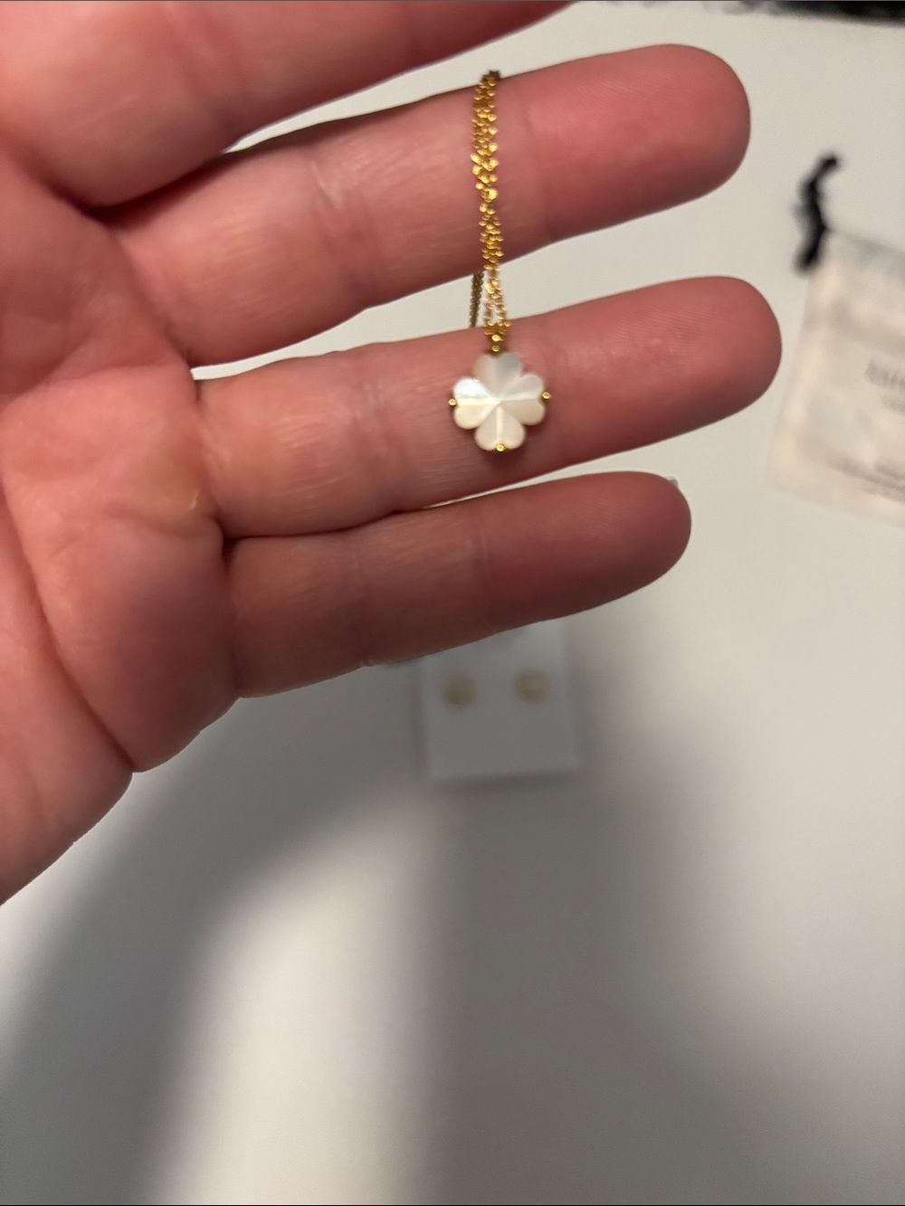 Kate Spade flower pendant/stud set - Picture 15 of 15